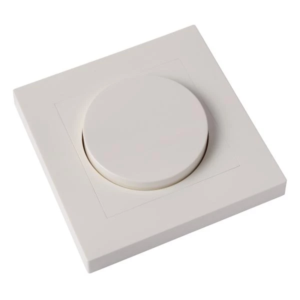 Lucide RECESSED WALL DIMMER NL - Dimmer - 300 Watt 230V - Blanc - DETAIL 3